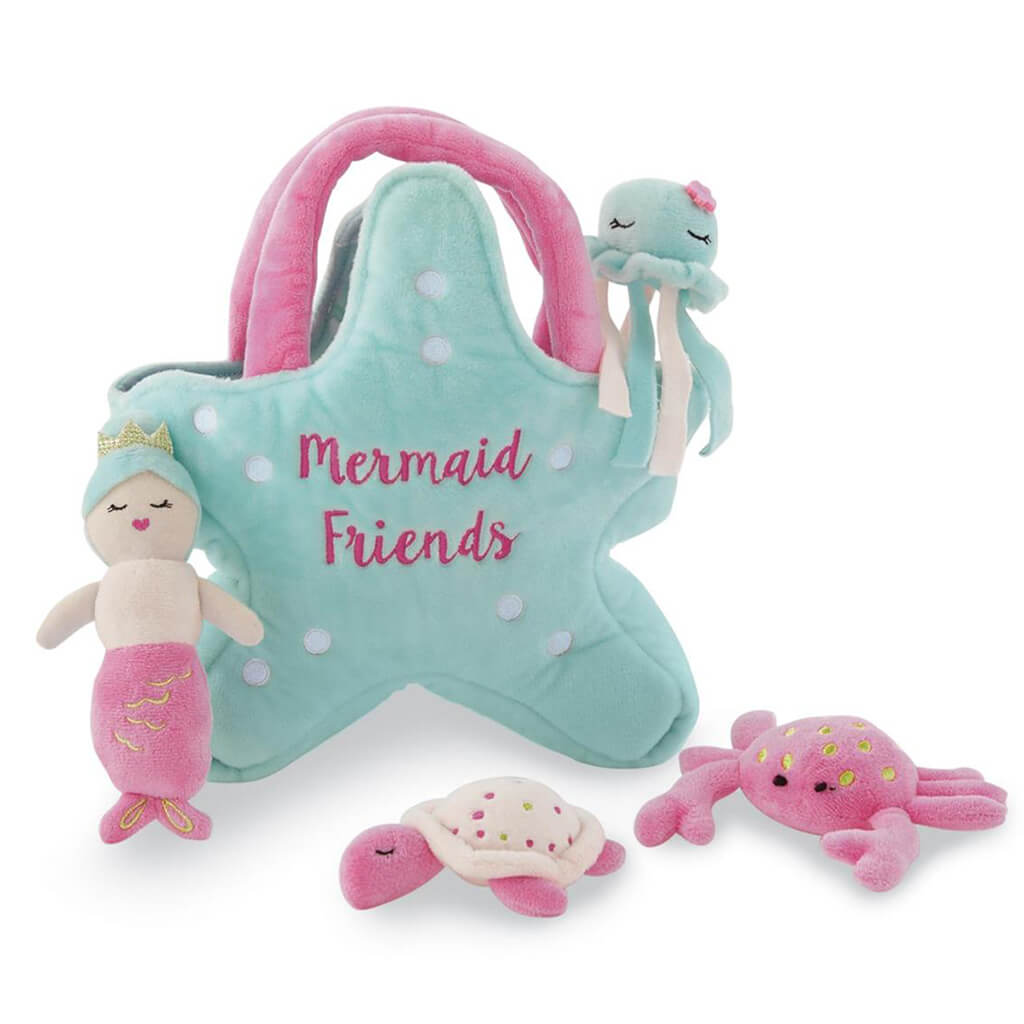 Plush Toy Set Mermaid Friends