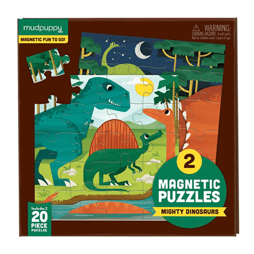 Magnetic Puzzle Mighty Dinosaurs