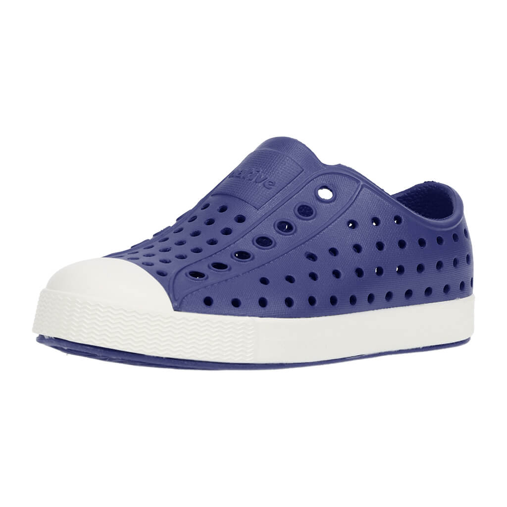 Native Jefferson Shoes Regatta Blue/Shell White