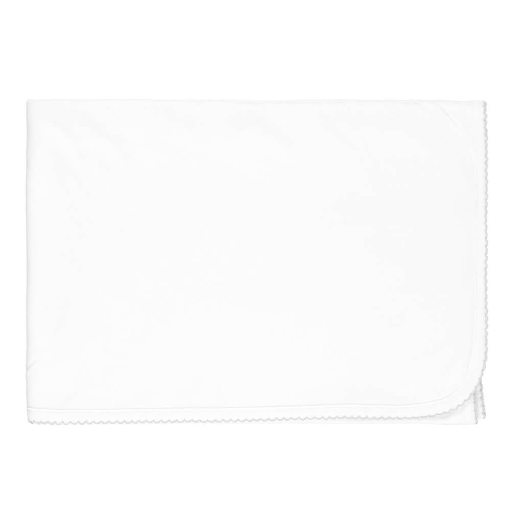 Solid Basic Blanket White/Grey