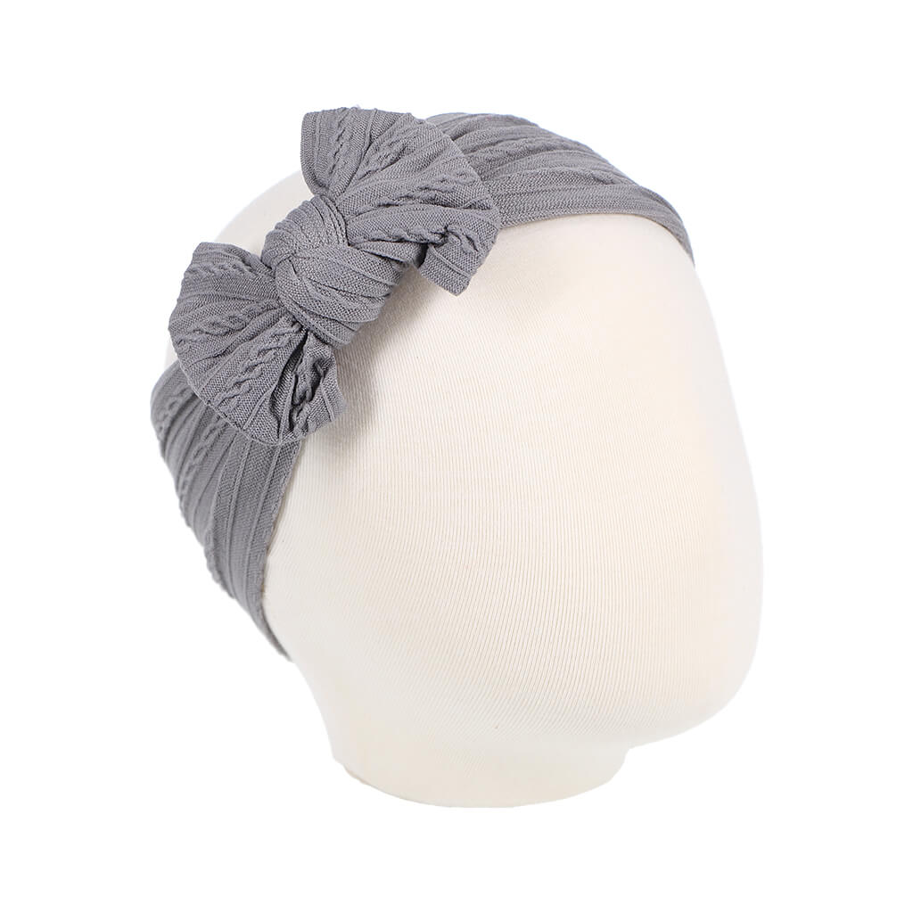 Cable Knit Knot Headband