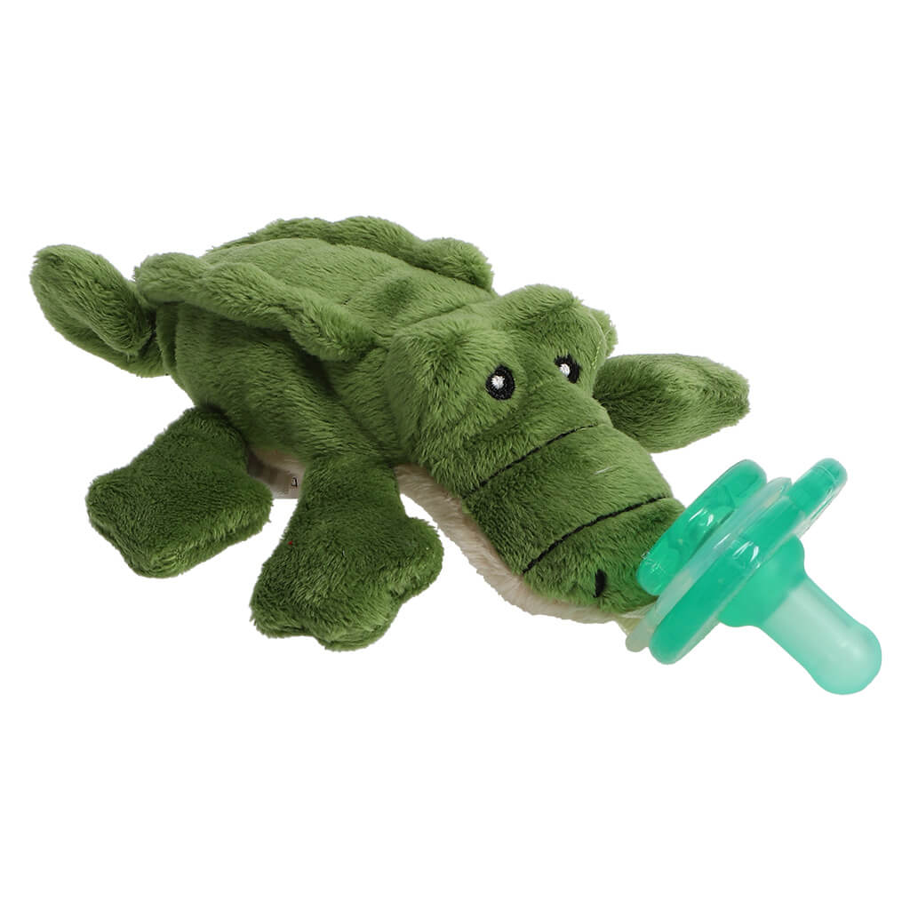 Paci Plushies Pacifier Holder Alli Alligator