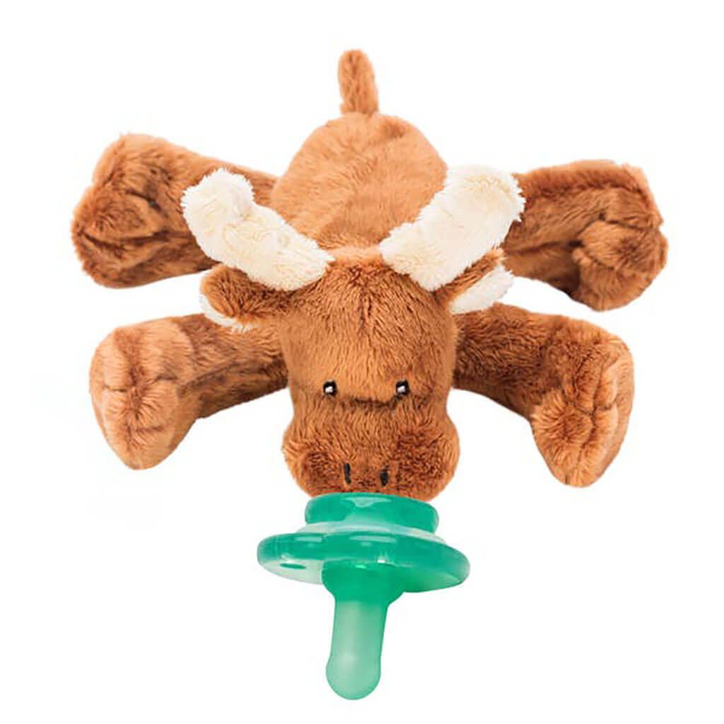 Paci Plushies Pacifier Holder Marley Moose