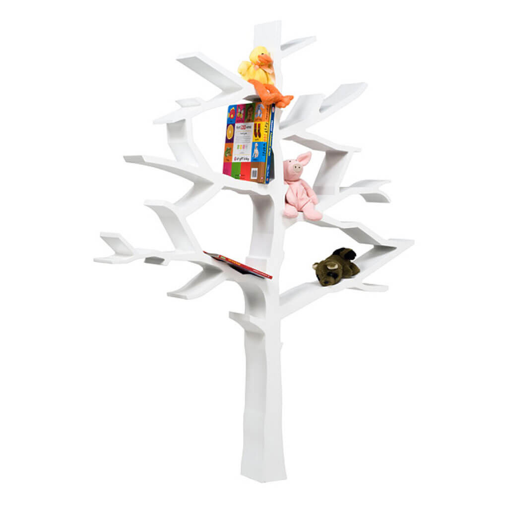 Nursery Works Tree Bookcase White