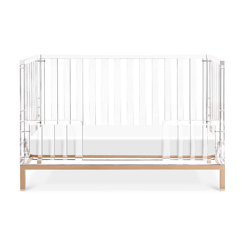 Nursery Works Luma Crib Acrylic Rose Gold