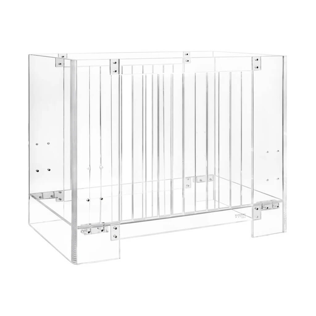 Nursery Works Mini Crib with Pure Core Mini Crib Mattress