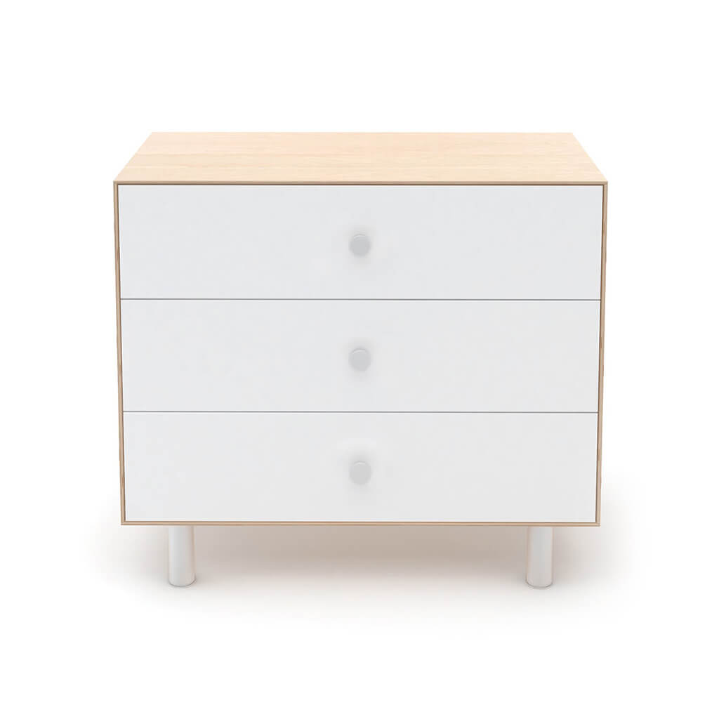 Classic 3 Drawer Dresser White Birch