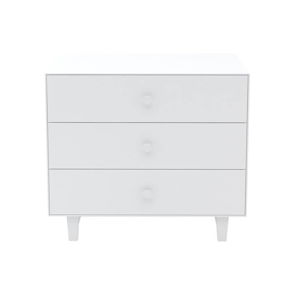 Rhea 3 Drawer Dresser White