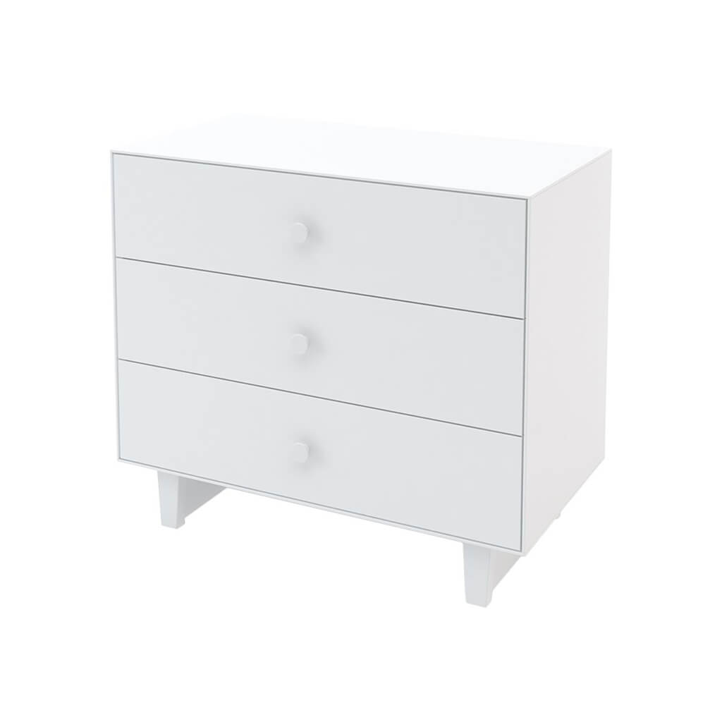 Rhea 3 Drawer Dresser White