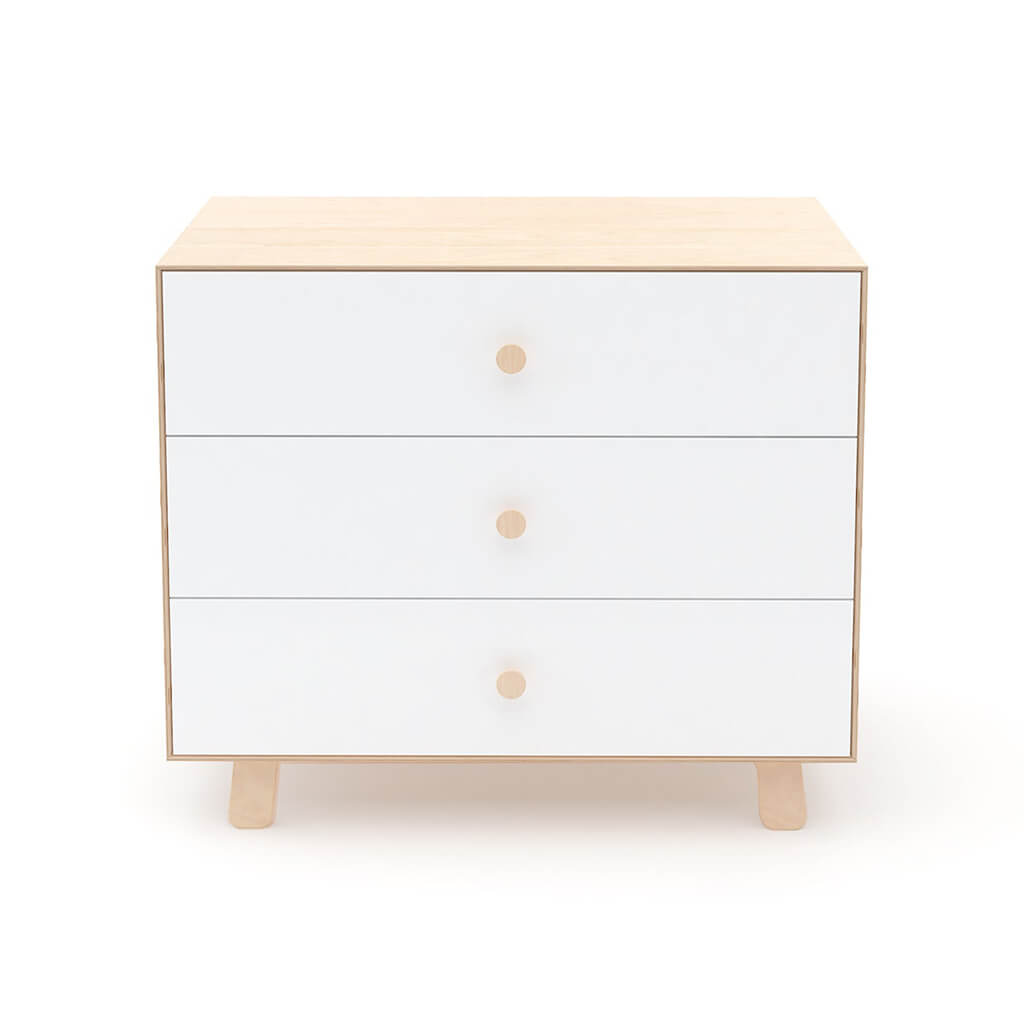 Sparrow 3 Drawer Dresser White Birch