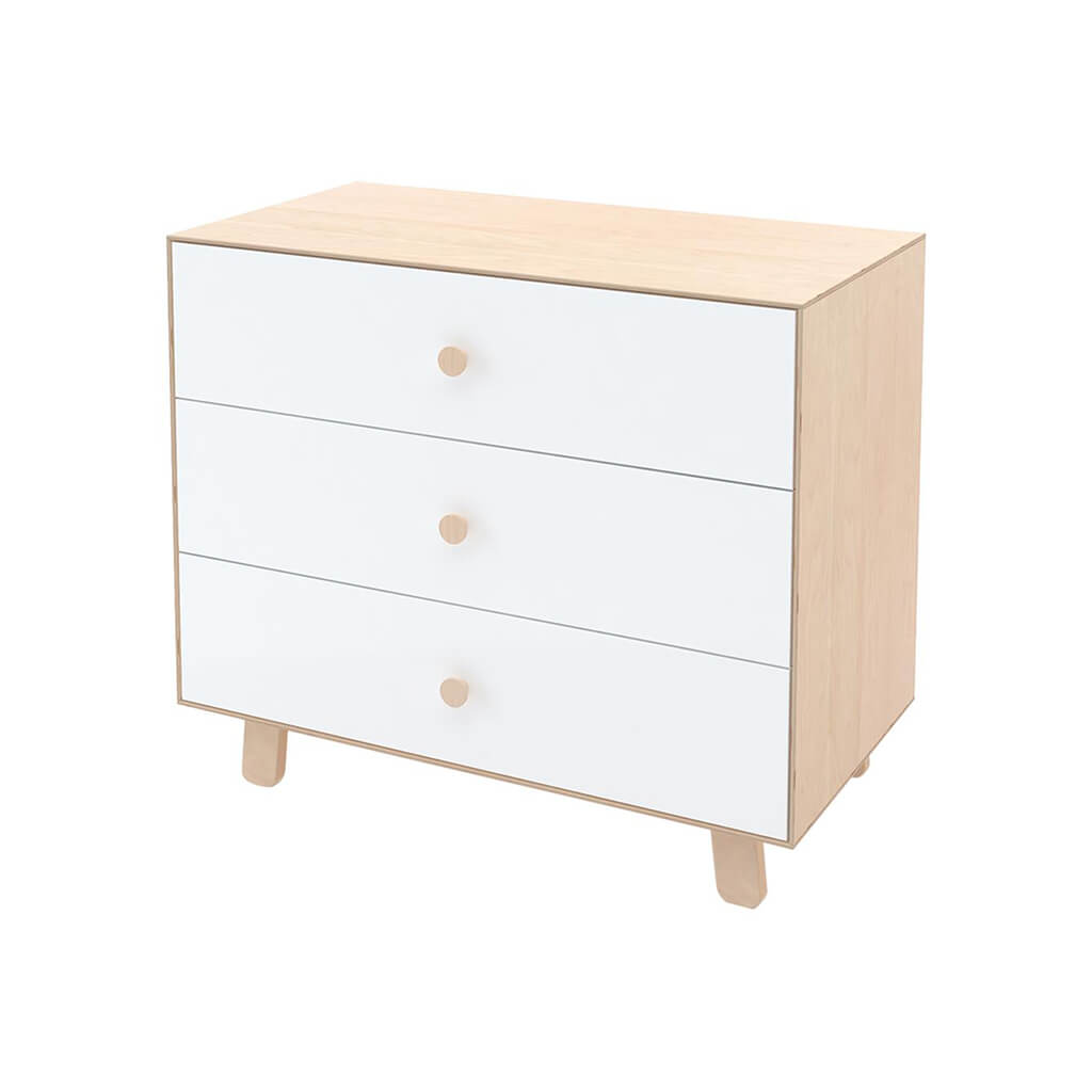 Sparrow 3 Drawer Dresser White Birch