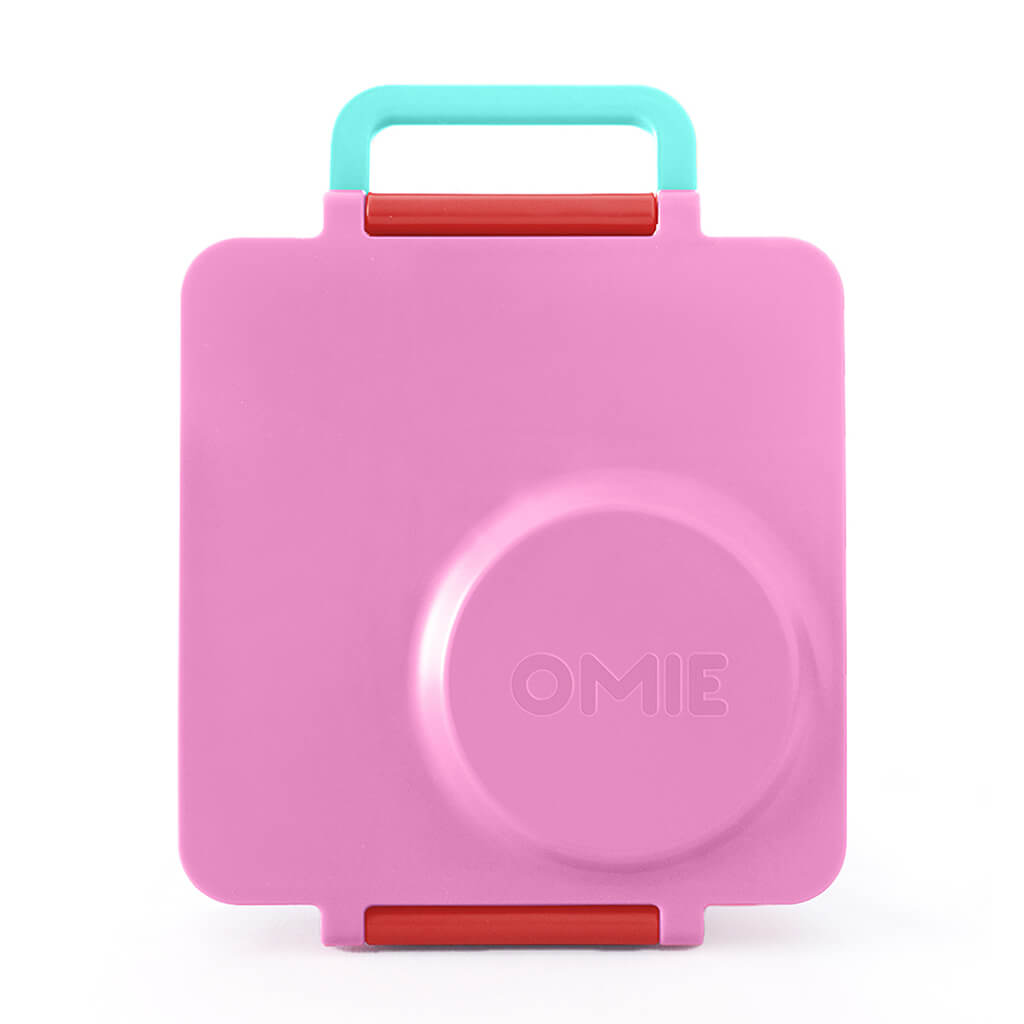 OmieBox Insulated Hot & Cold Bento Box Pink Berry