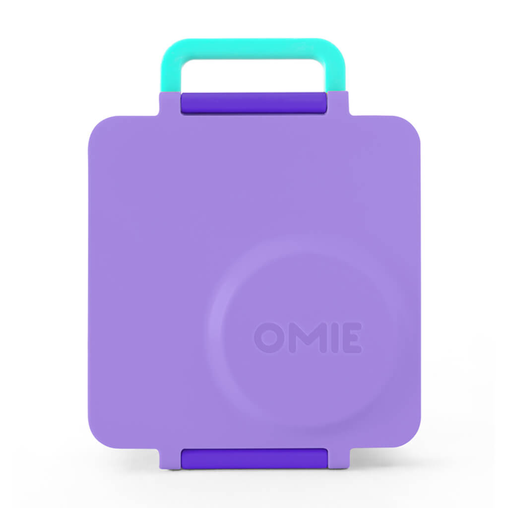 OmieBox Insulated Hot & Cold Bento Box Purple Plum