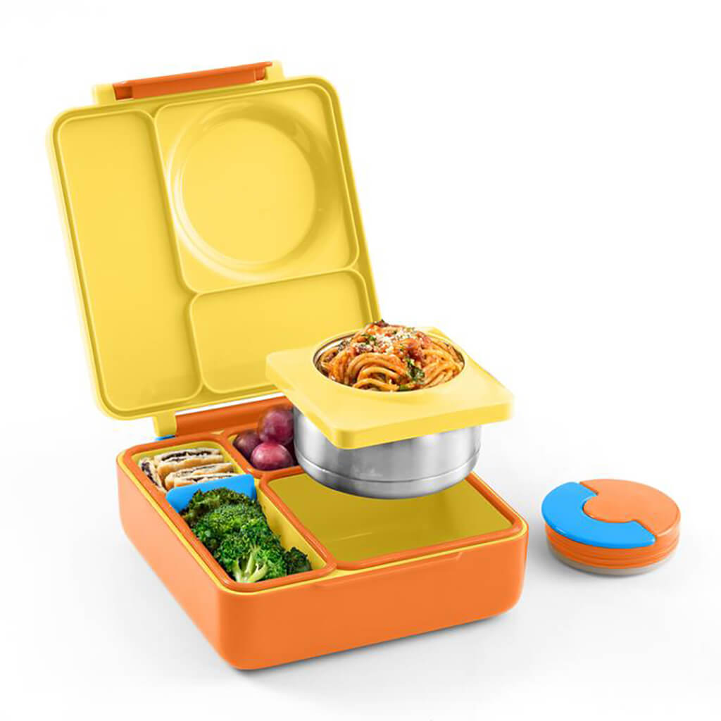 OmieBox Insulated Hot & Cold Bento Box Sunshine