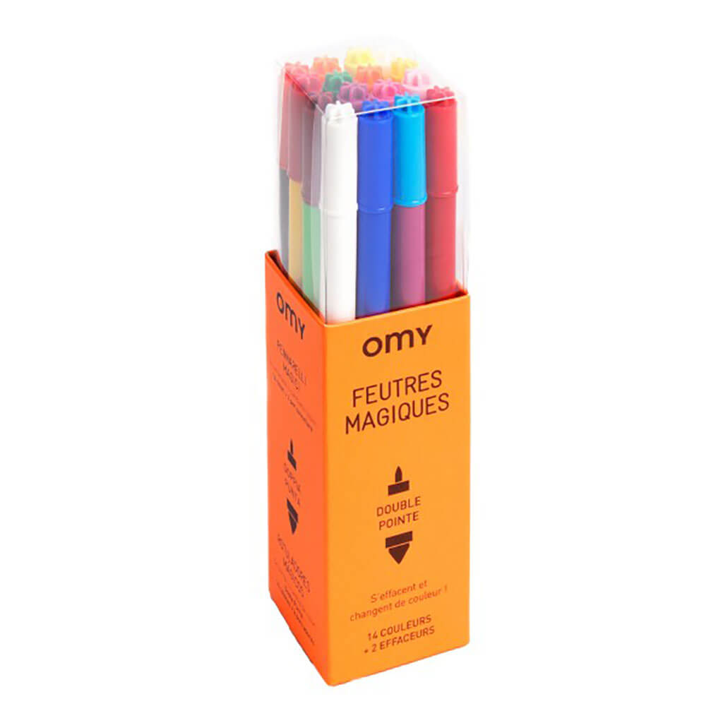 Omy Design 16 Pack Magic FeltMarkers