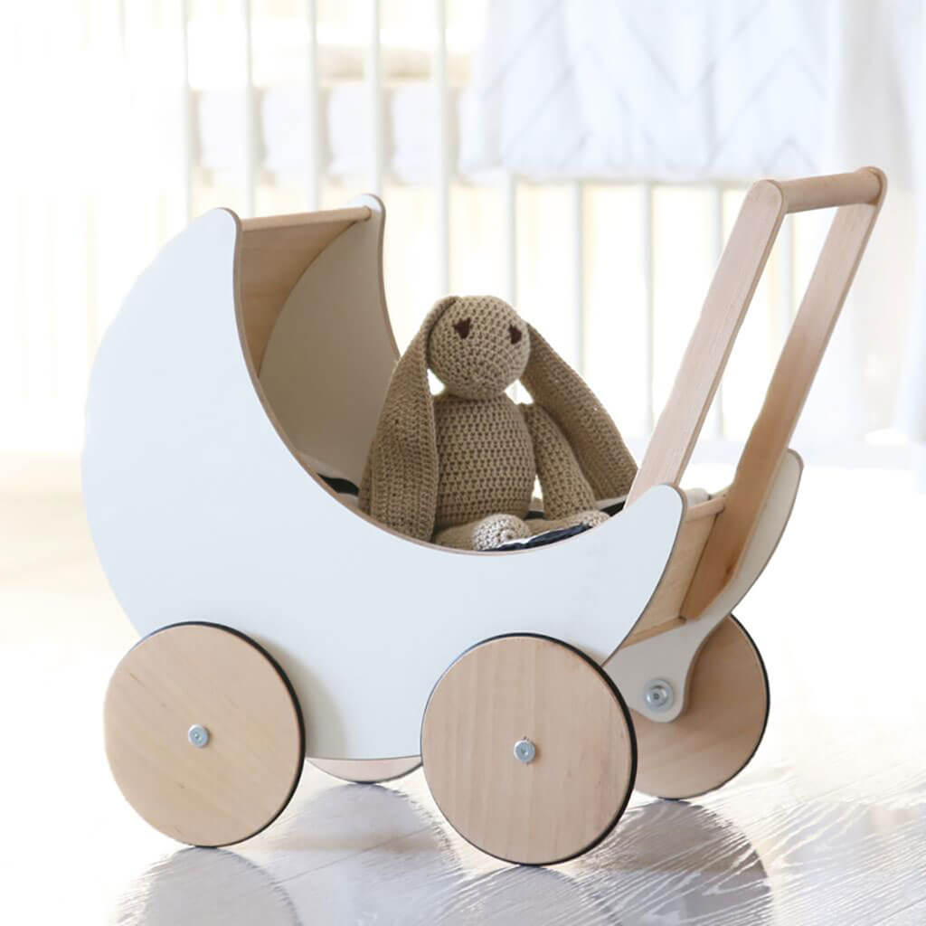 Toy Pram White