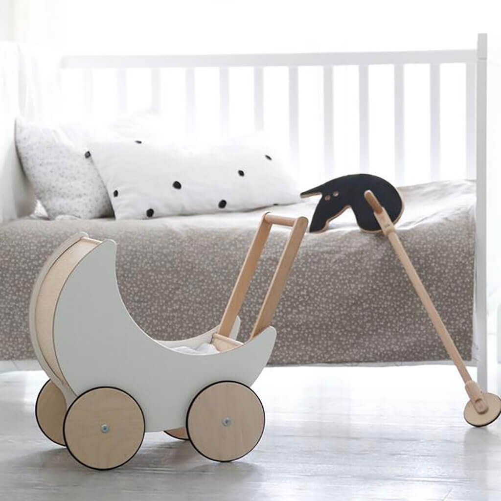 Toy Pram White