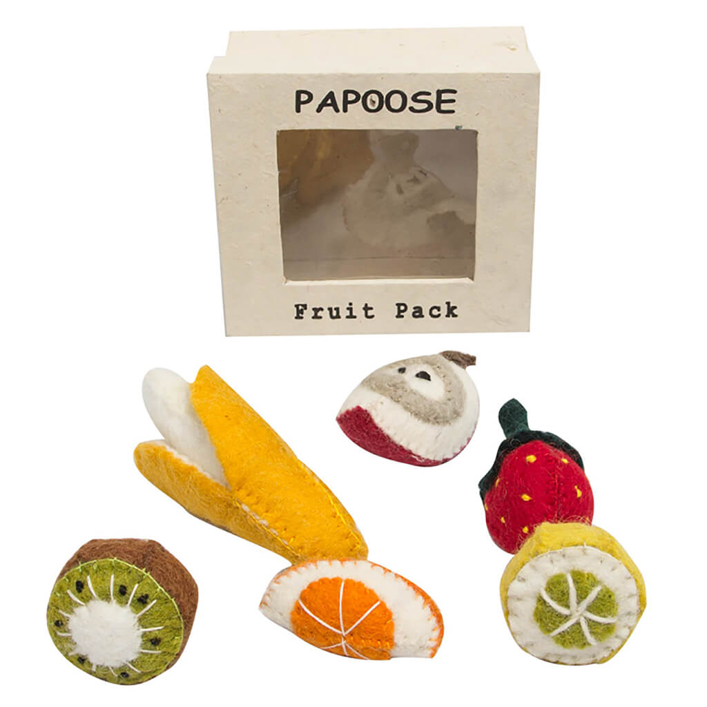 Mini Felt Fruit Set 6 pieces