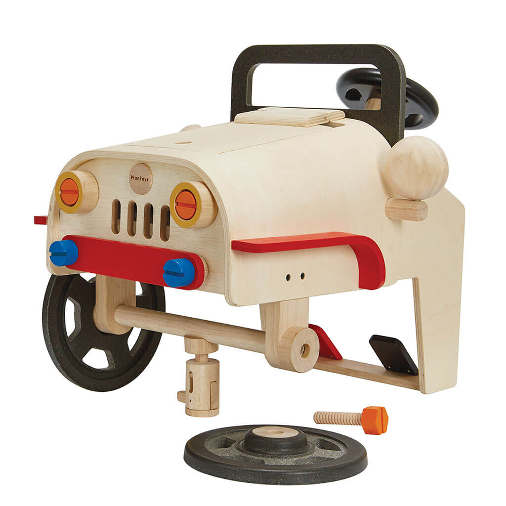 PlanToys Wooden Motor Mechanic Playset