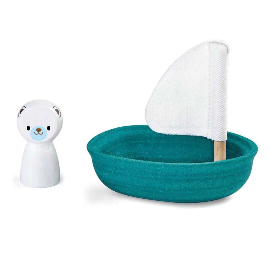 PlanToys Sailing Boat Polar Bear