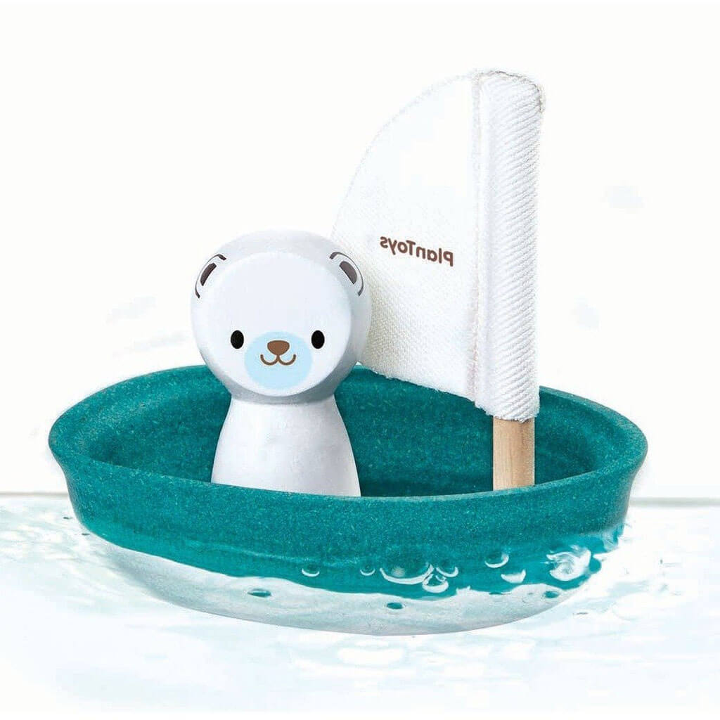 PlanToys Sailing Boat Polar Bear