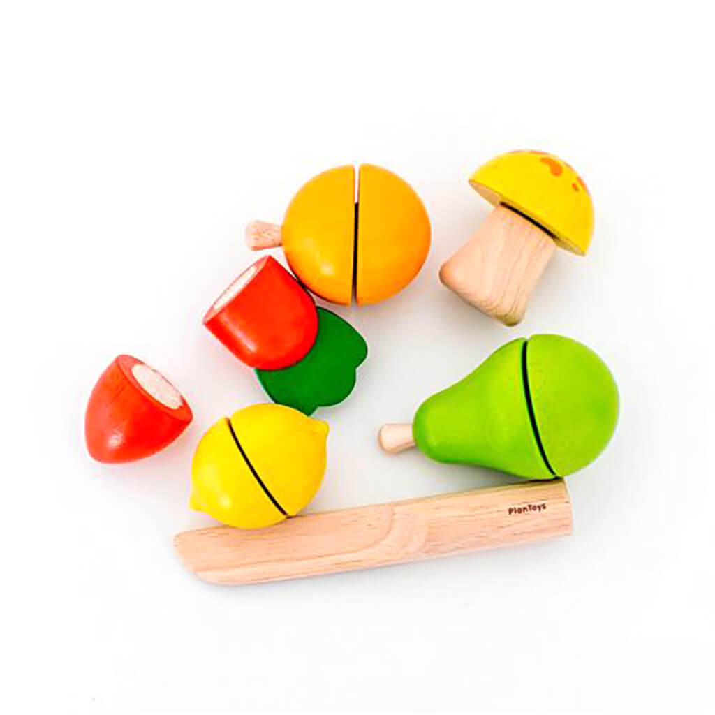 PlanToys Fruit and Vegetable Play Set