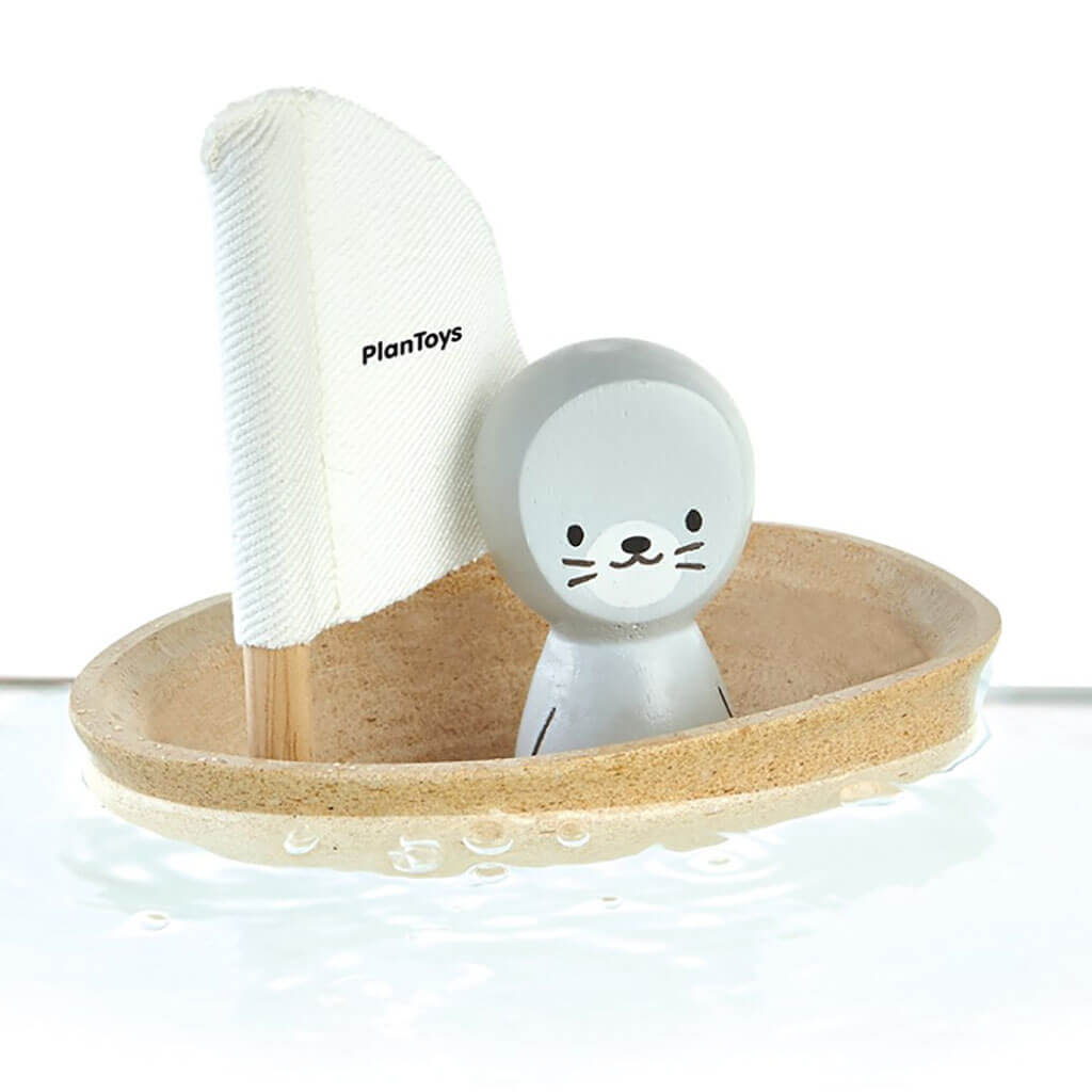 PlanToys Sailing Boat Seal