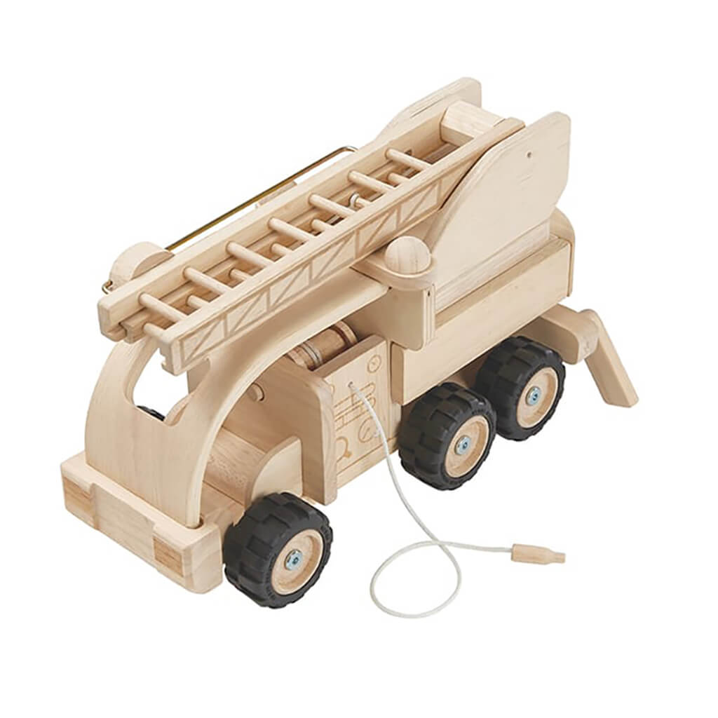 PlanToys Wooden Fire Truck