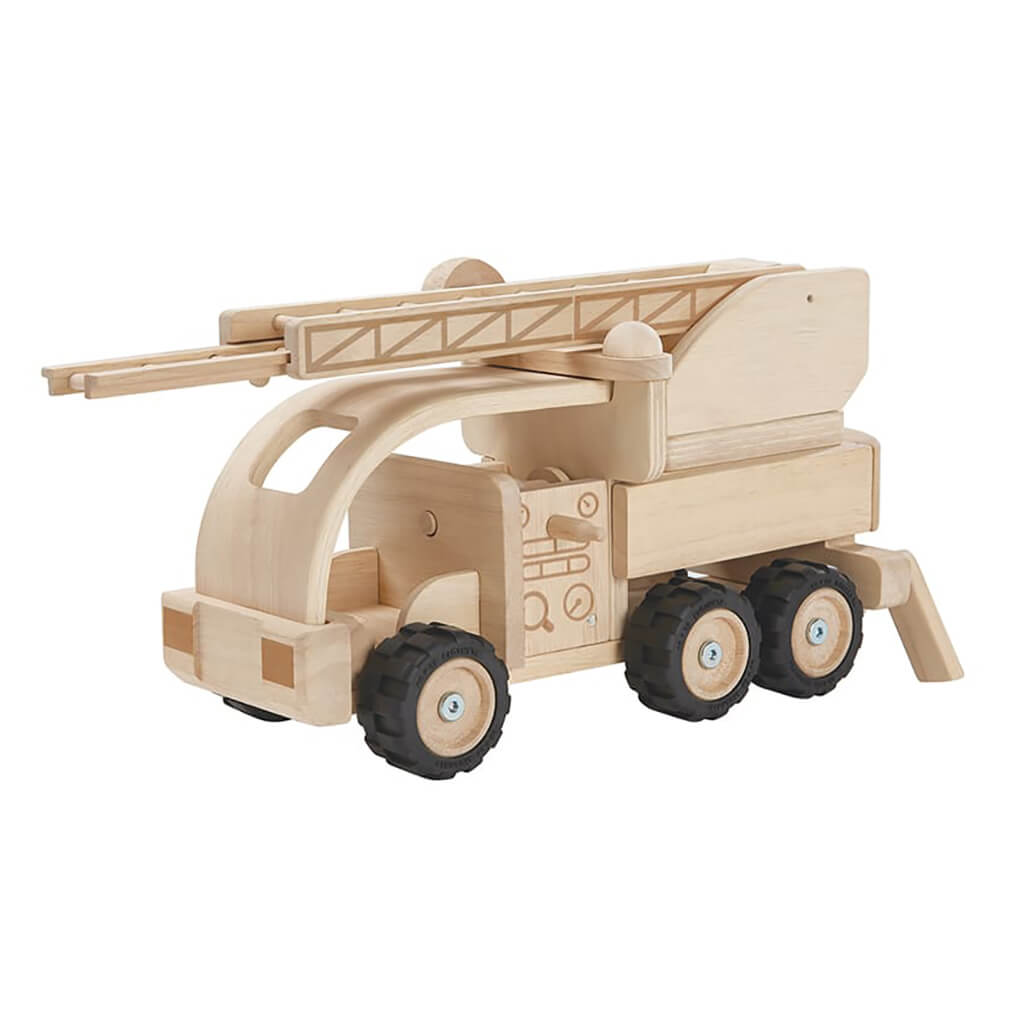 PlanToys Wooden Fire Truck