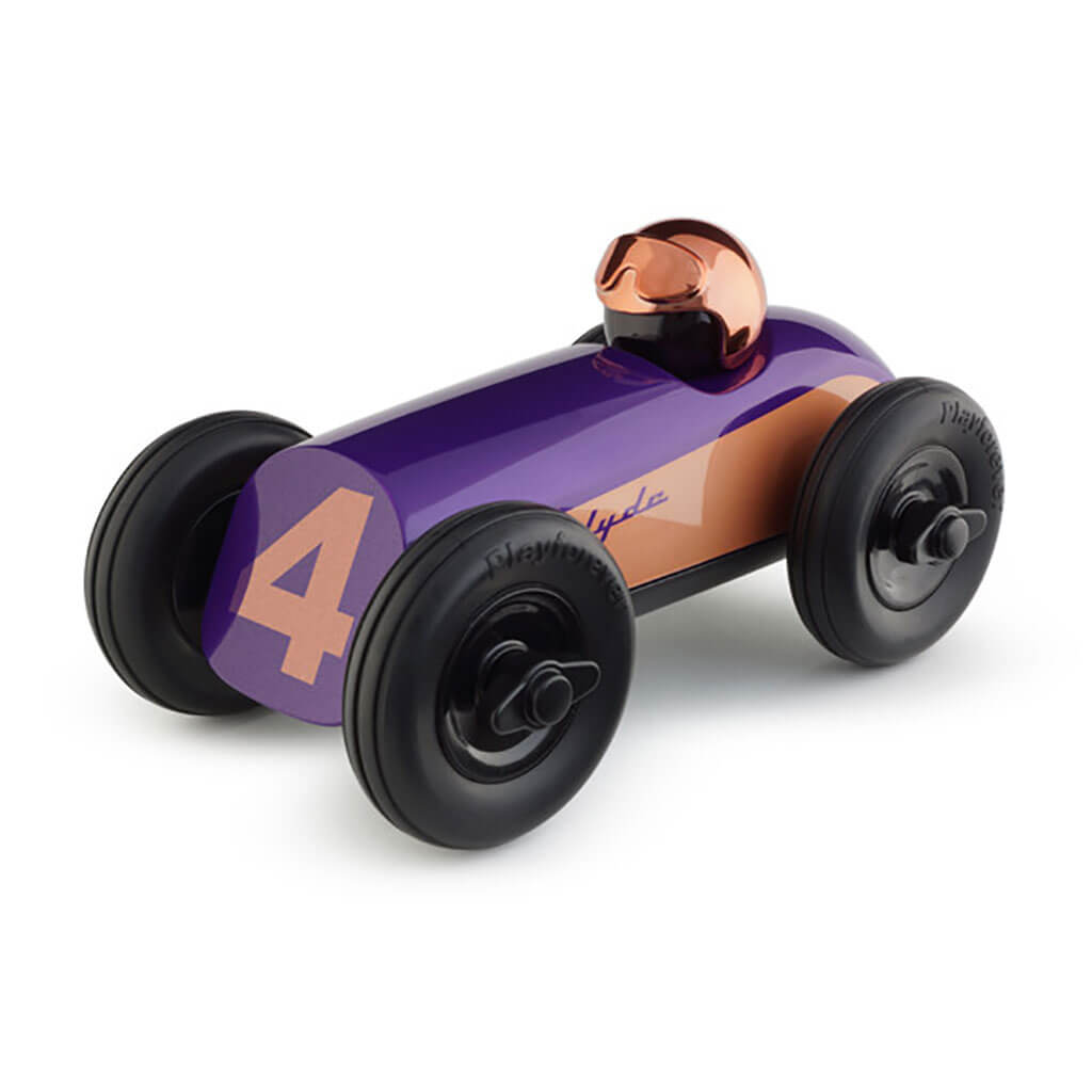 Playforever Midi Clyde Race Car Toy Purple