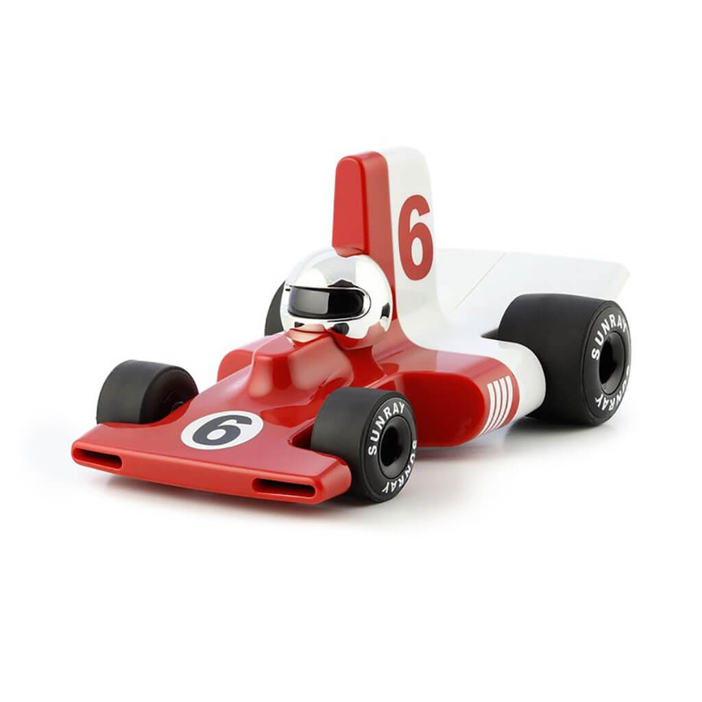 Playforever Velocita Race Car Toy Red