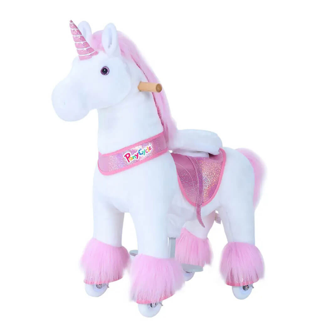 PonyCycle U Series Ride On Toy Pink Unicorn