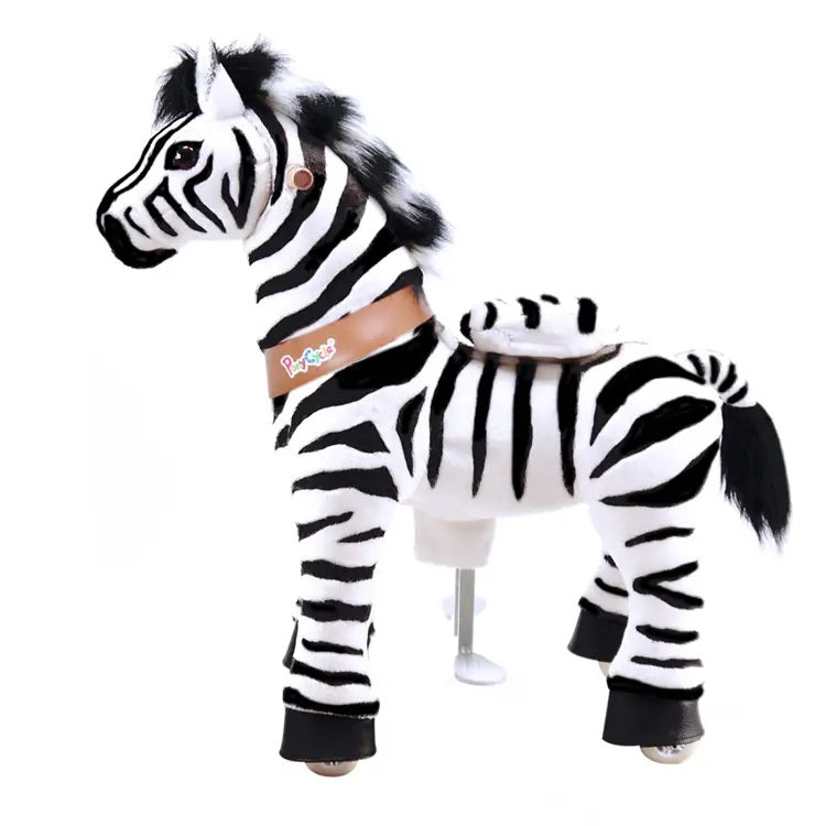 PonyCycle U Series Ride On Toy Zebra