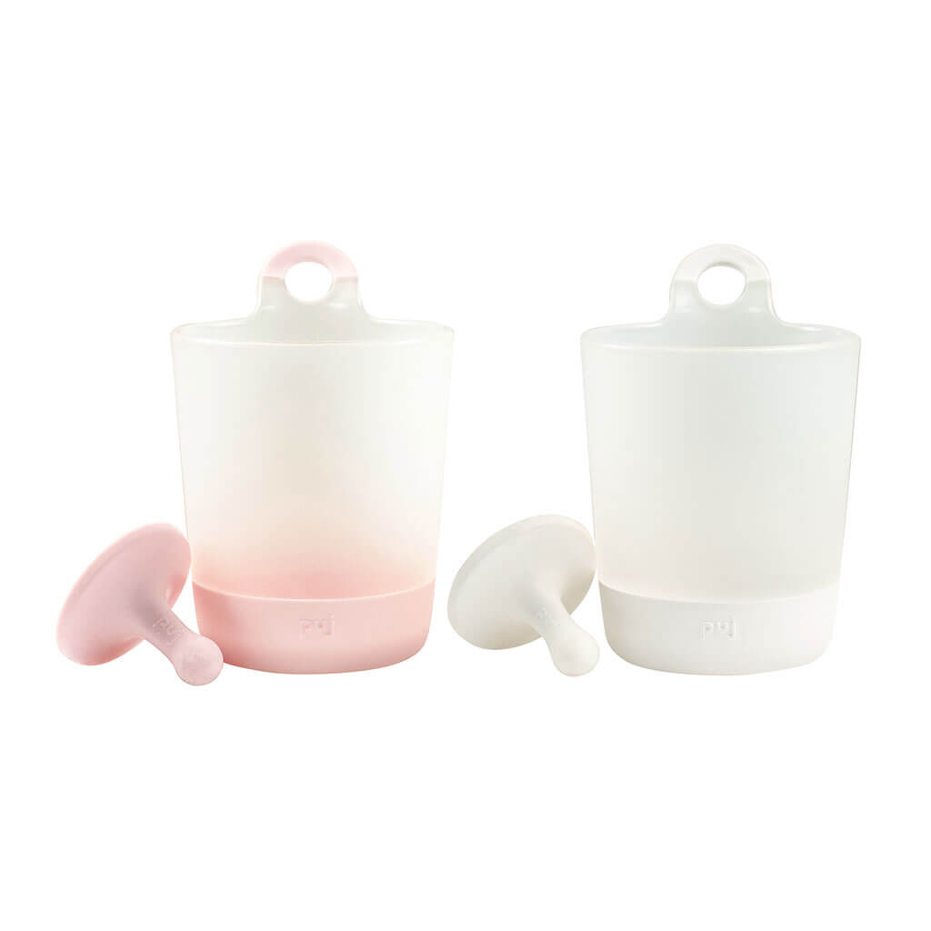 PhillUp Hangable Kids Cups 2 Pack Blush/Marshmallow