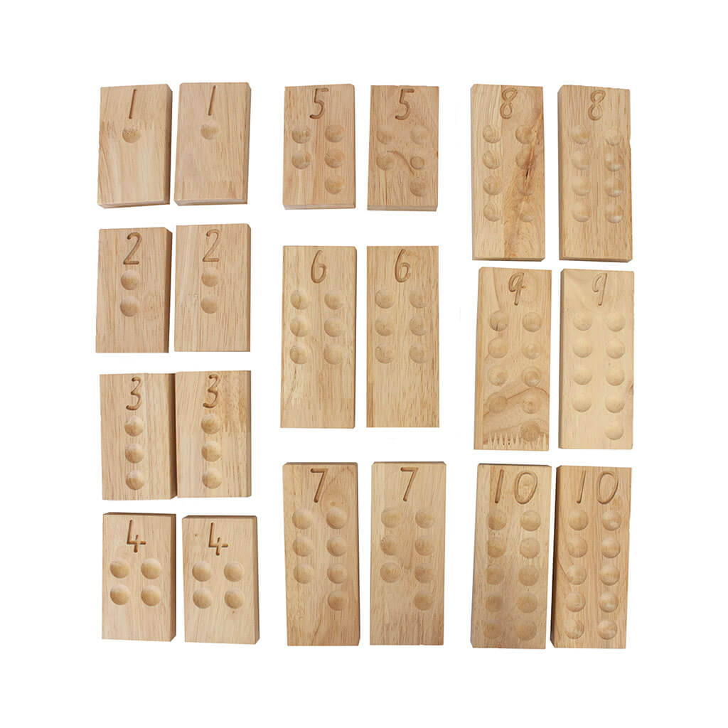 Wooden Counting and Math Set