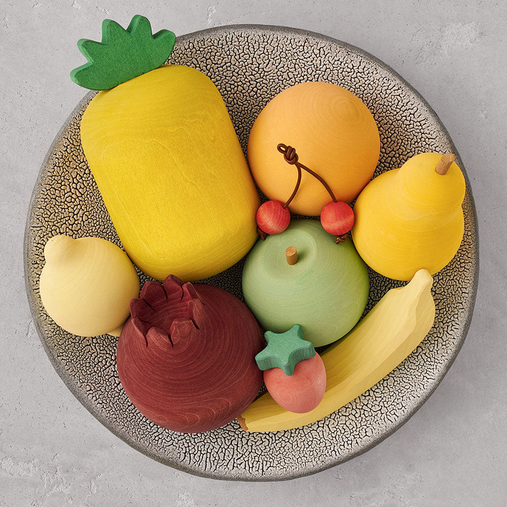 Wooden Toy Fruit Set