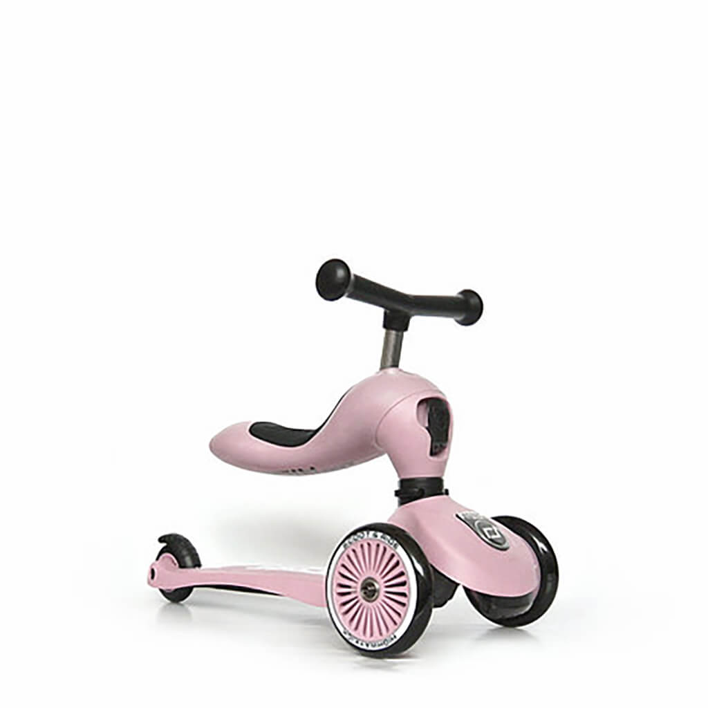 Highwaykick 1 Convertible Scooter Rose