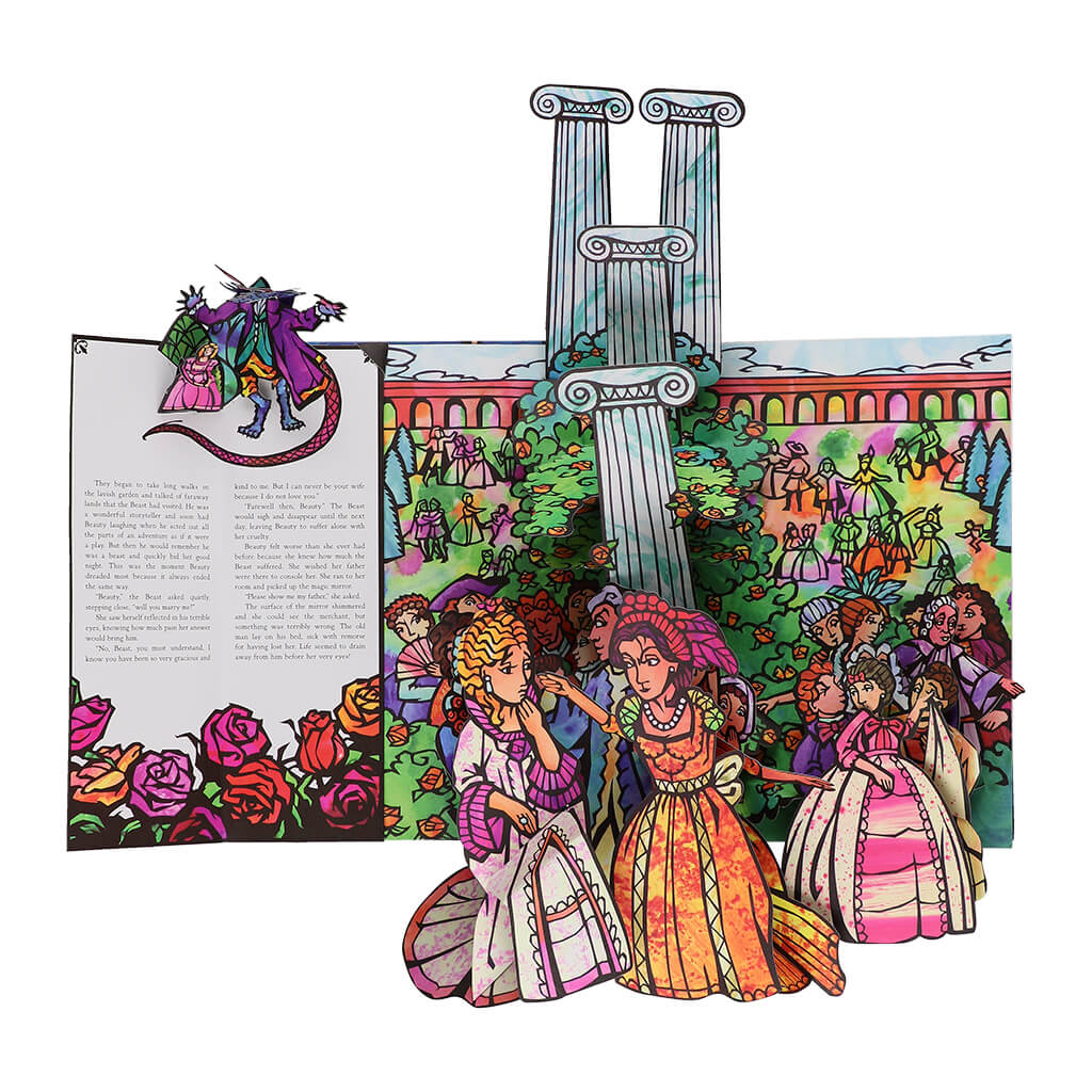 Simon & Schuster Pop Up Book Beauty & The Beast