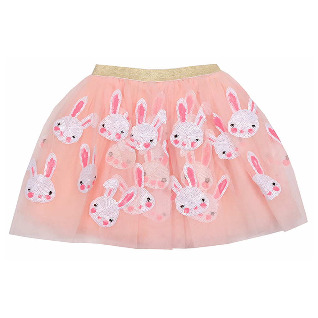 Girls' Tutu White Bunny