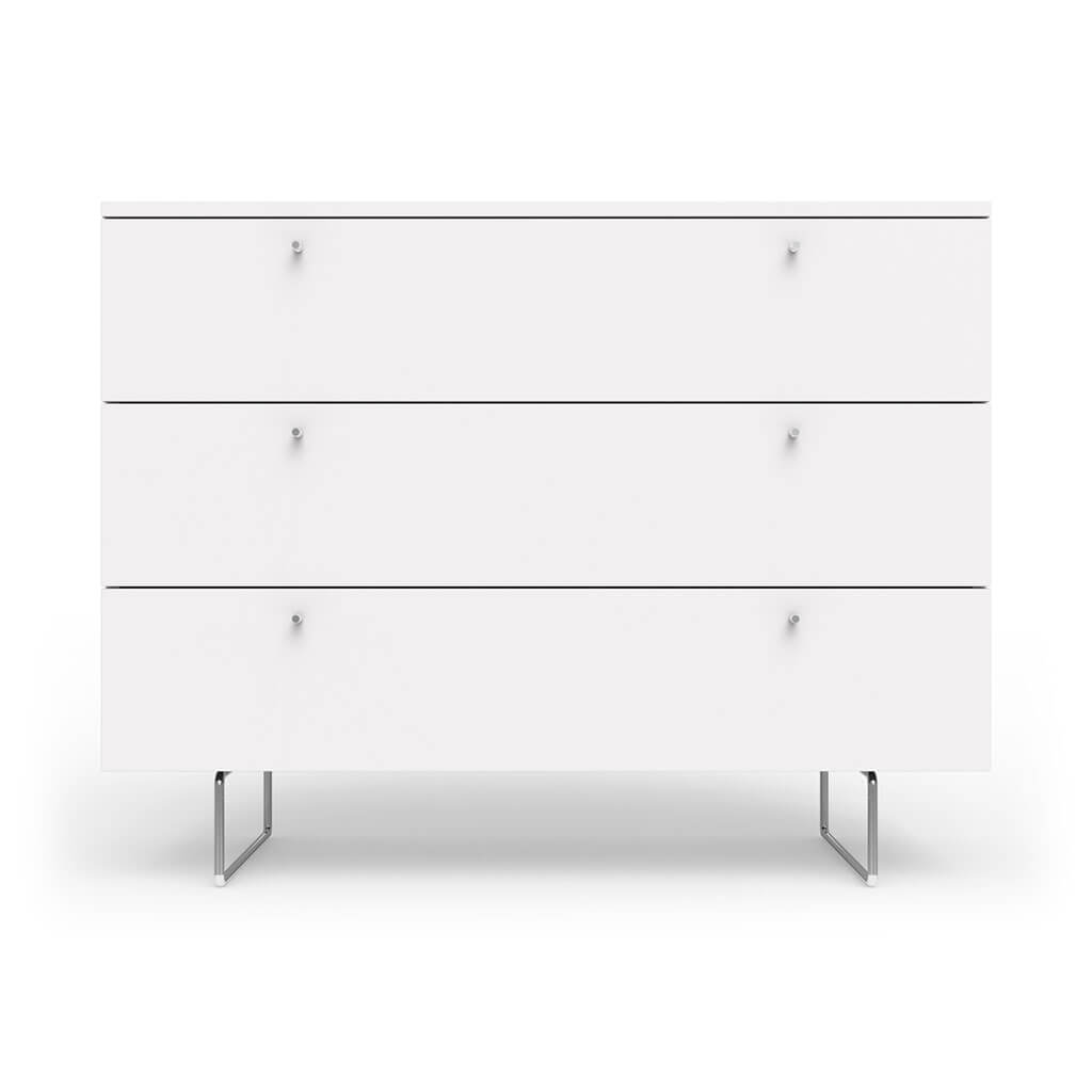 Alto Dresser 3 Drawer White 45"