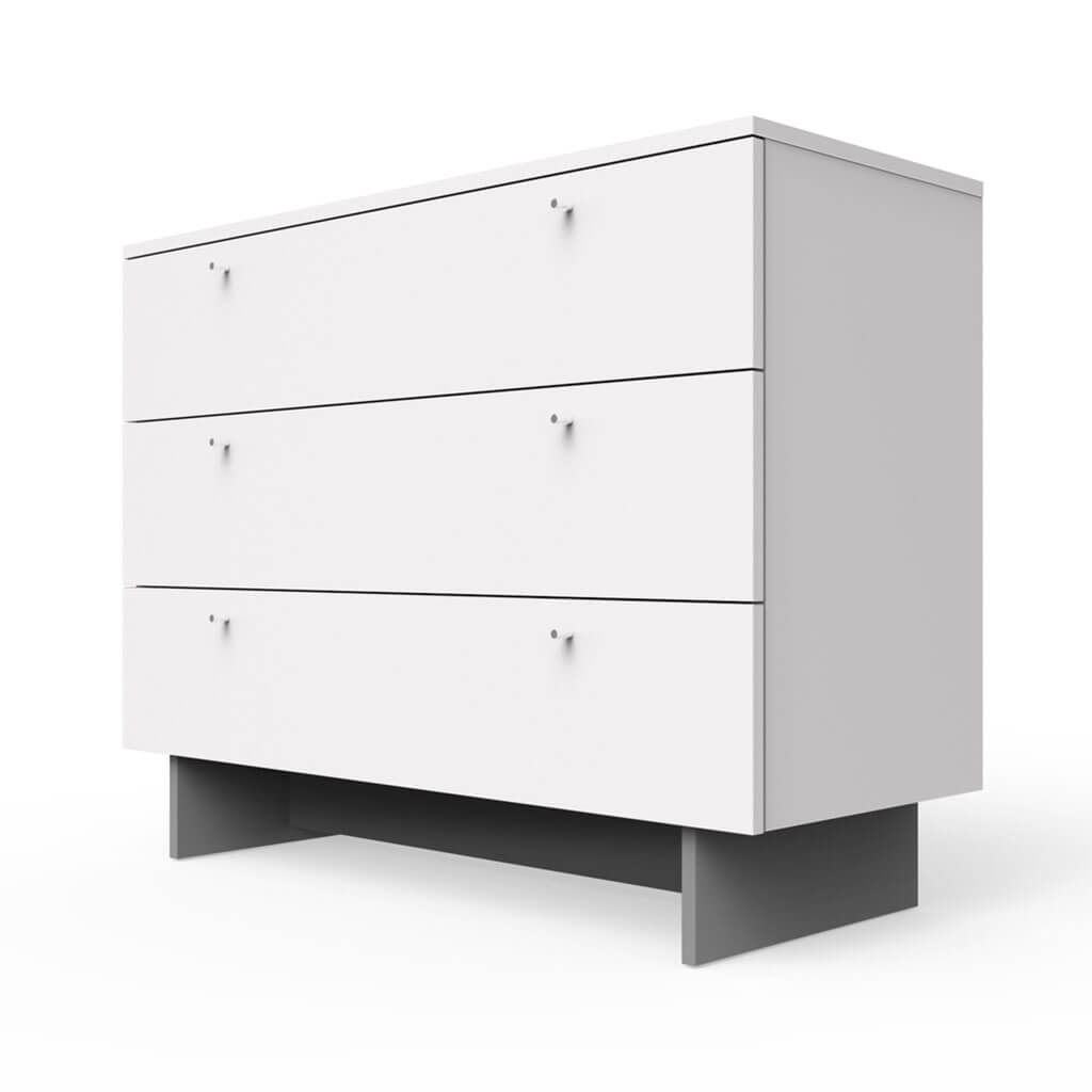 Roh Dresser 3 Drawer White 45"