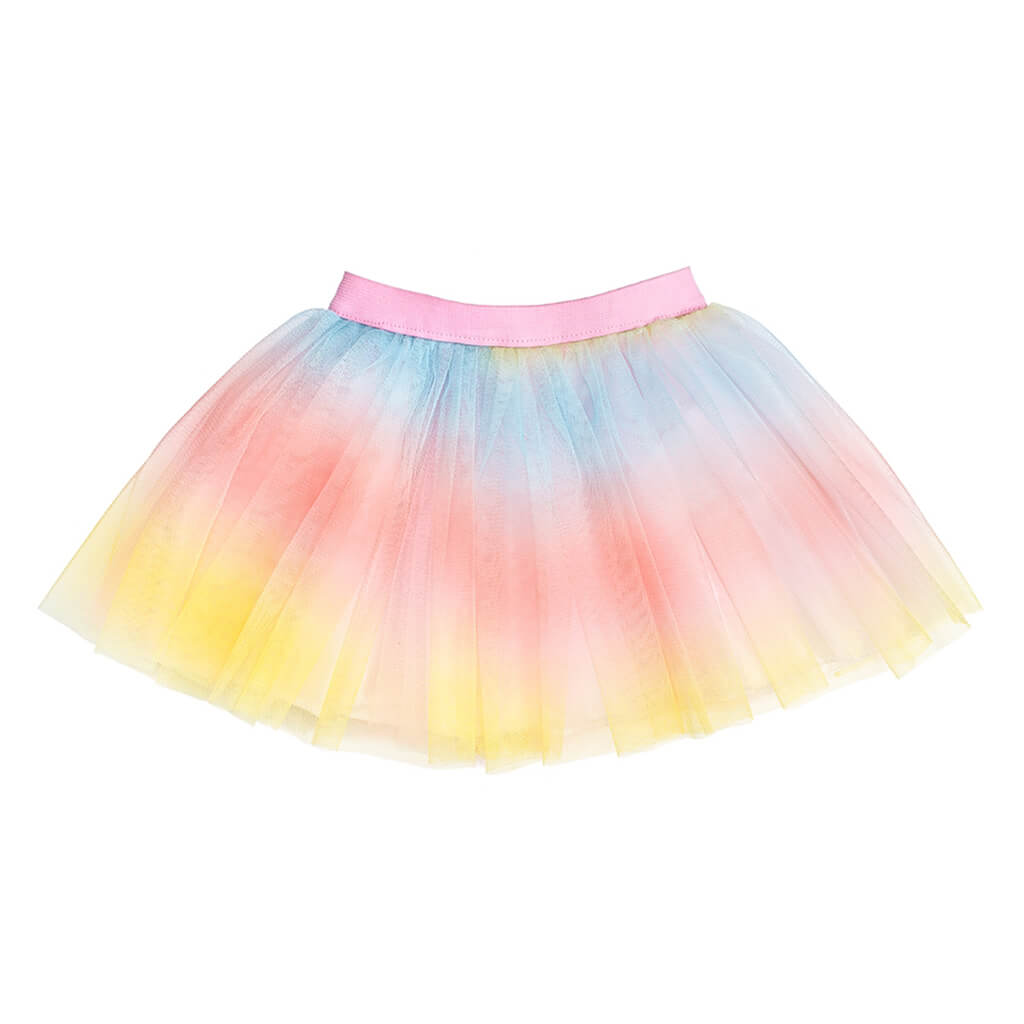 Girls' Tutu Pastel Tie Dye