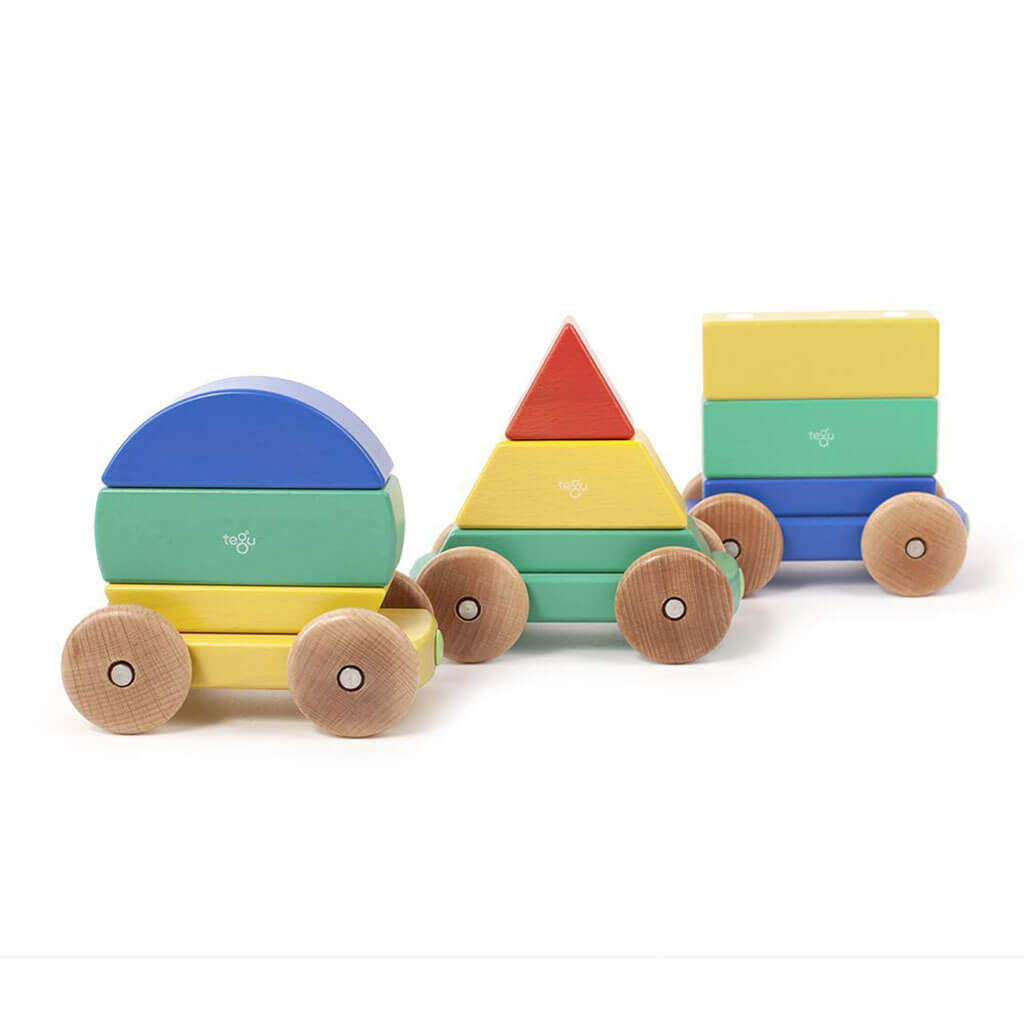 Magnetic Shape Train 9 Pieces