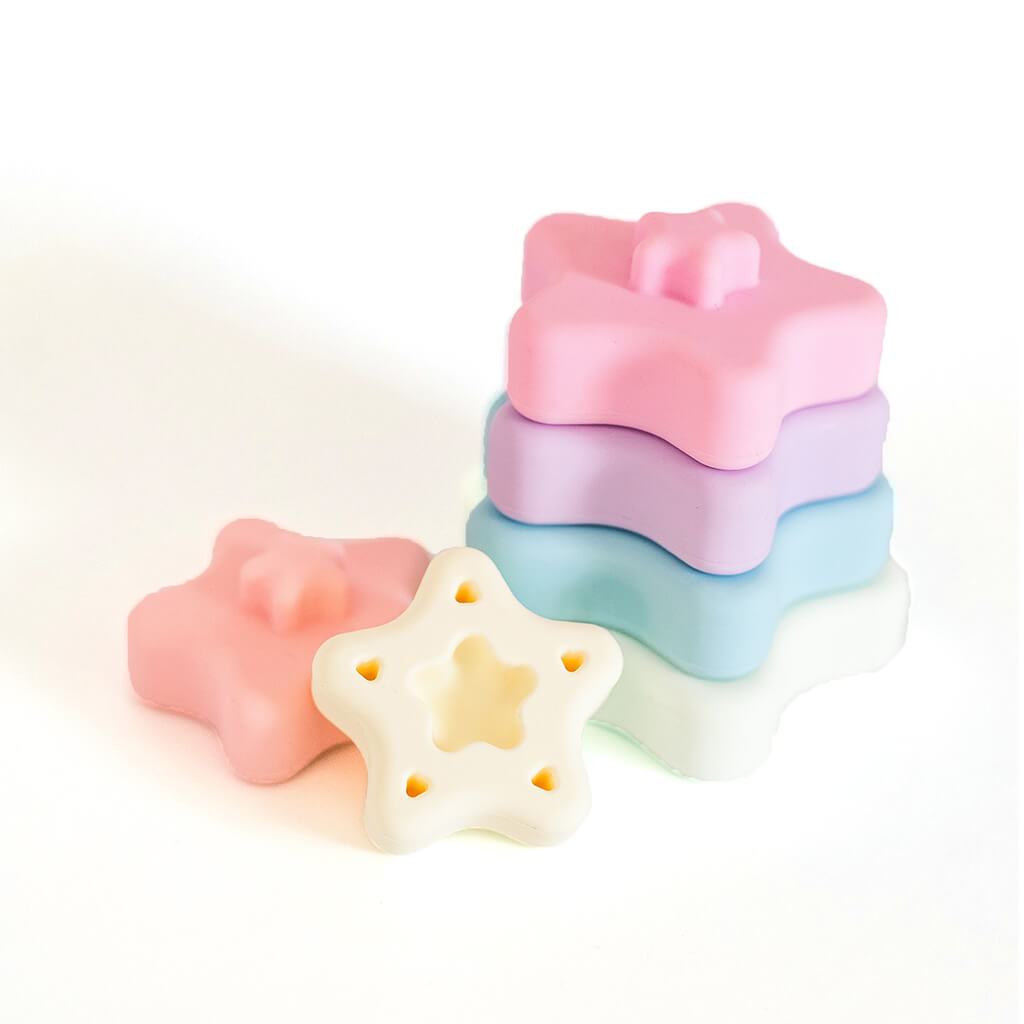 Silicone Stacking Toy Stella Star Bright