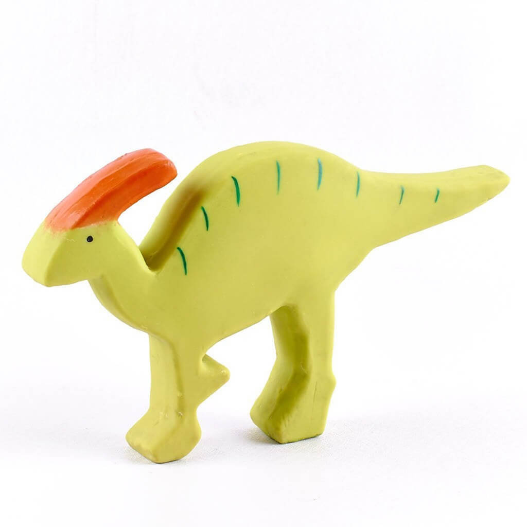 Baby Parasaurolophus Natural Rubber Toy