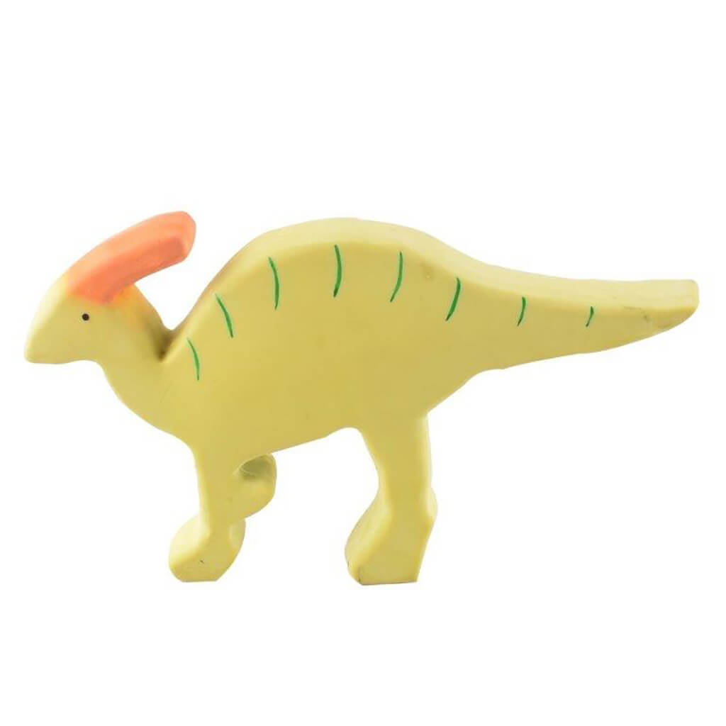 Baby Parasaurolophus Natural Rubber Toy