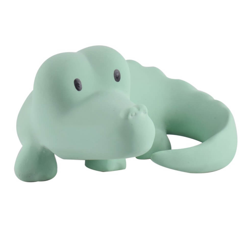 Crocodile Natural Rubber Rattle