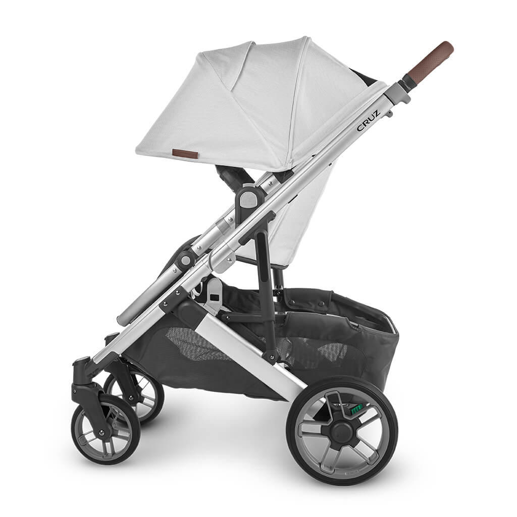 Color_Bryce White Marl | Uppbaby Cruz V2 Stroller Bryce White Marl | NINI and LOLI