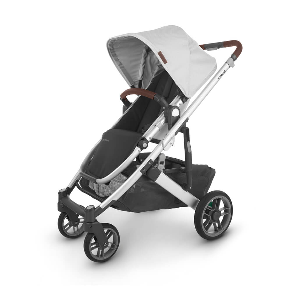 Color_Bryce White Marl | Uppbaby Cruz V2 Stroller Bryce White Marl | NINI and LOLI