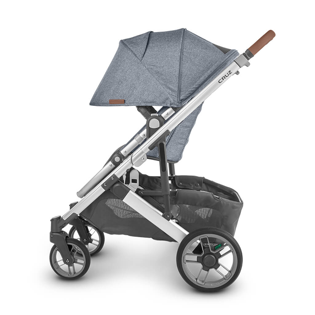 Color_Gregory Blue Melange | Uppbaby Cruz V2 Stroller Gregory Blue Melange | NINI and LOLI